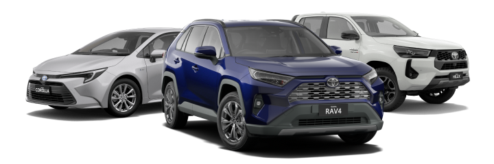 corolla rav4 and hilux
